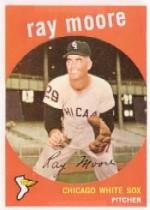 1959 Topps Baseball Cards      293     Ray Moore
